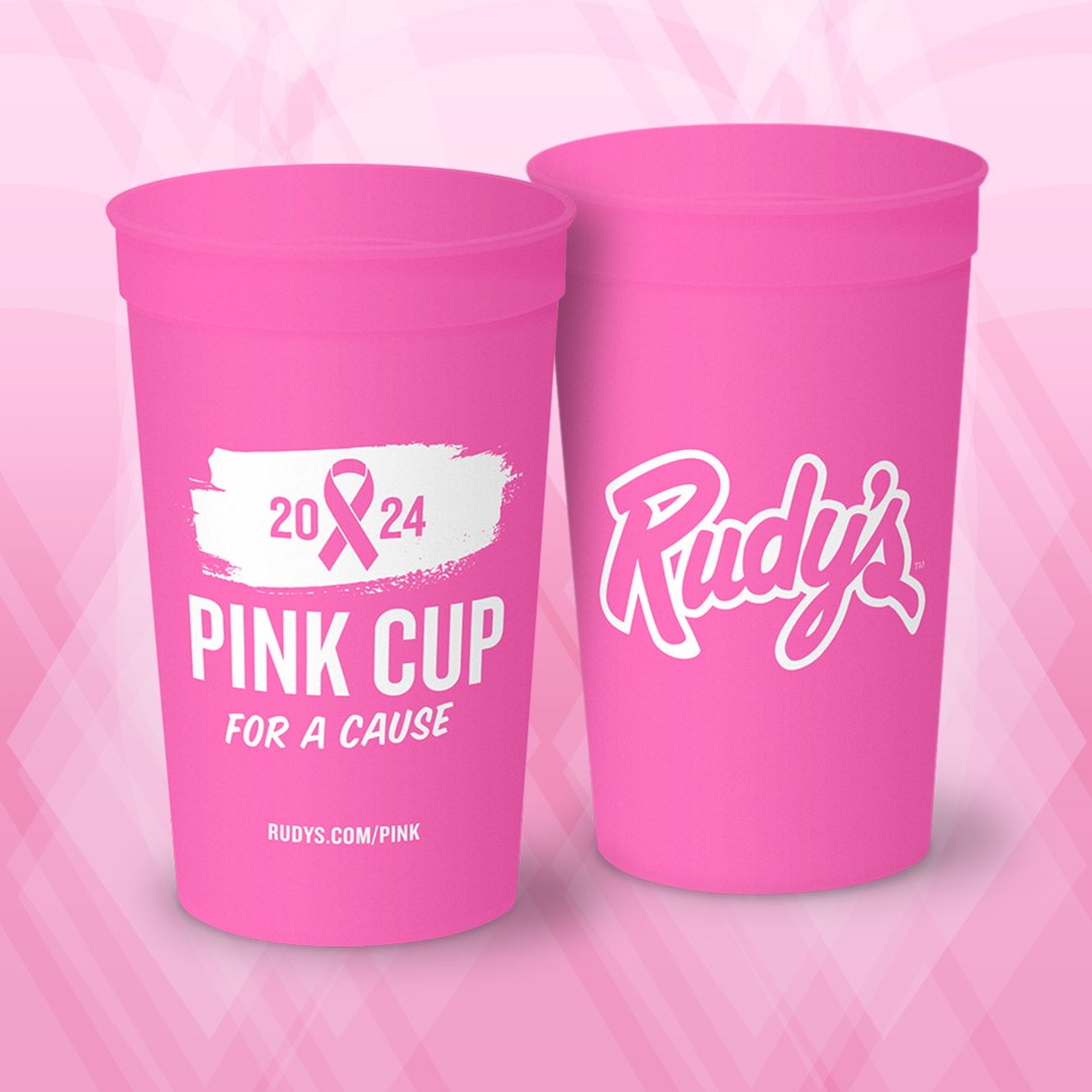 Rudy's Pink Cup