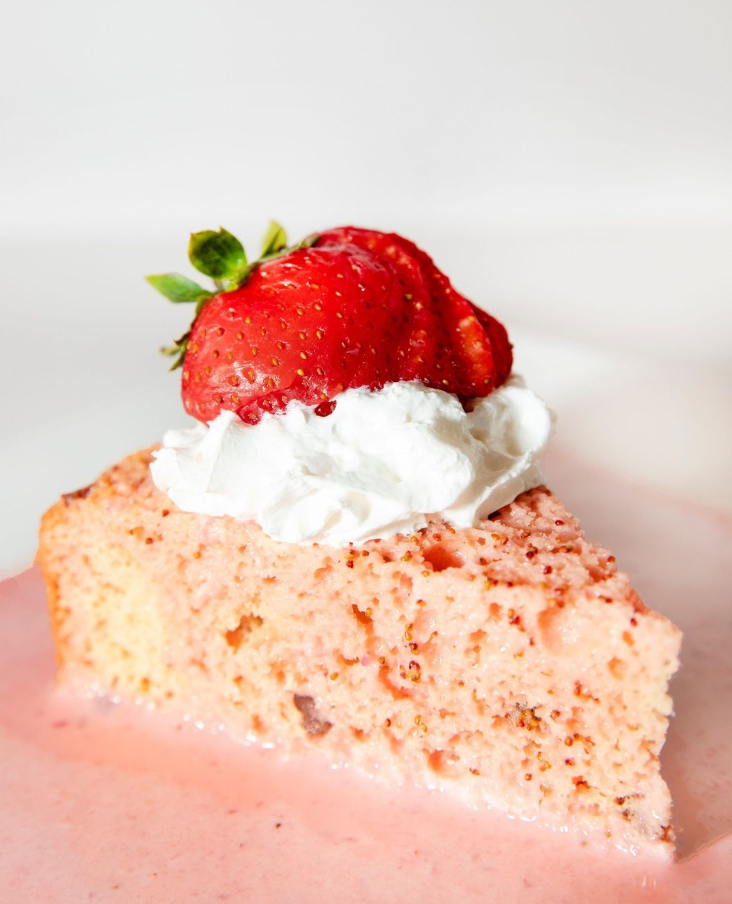 Paloma Blanca - Strawberry Tres Leches Cake